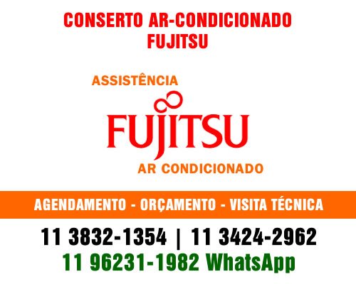 Conserto ar-condicionado Fujitsu