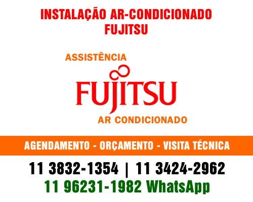 Instalação ar-condicionado Fujitsu